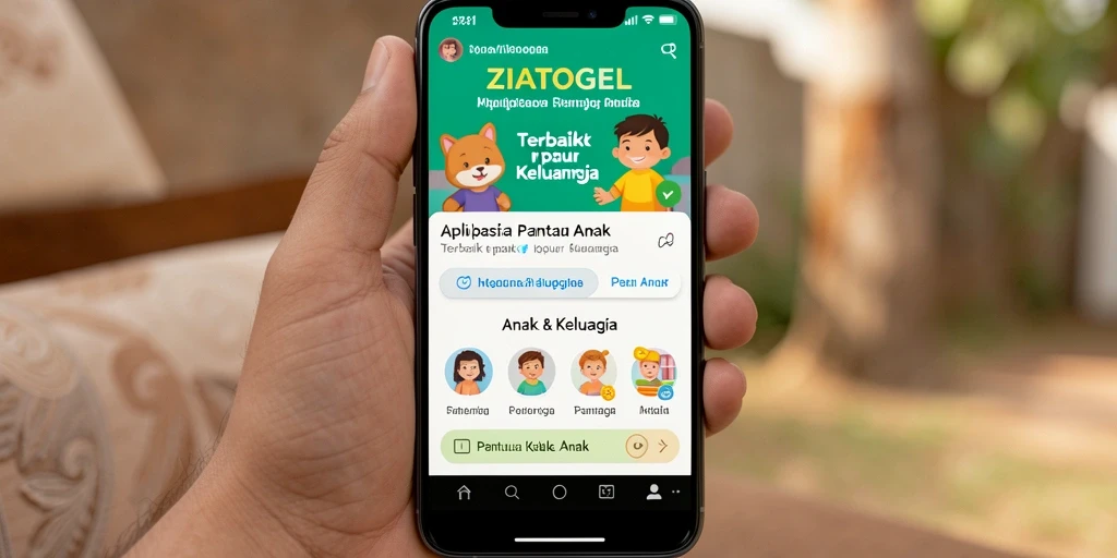 Tampilan antarmuka utama ZIATOGEL yang intuitif dan informatif.